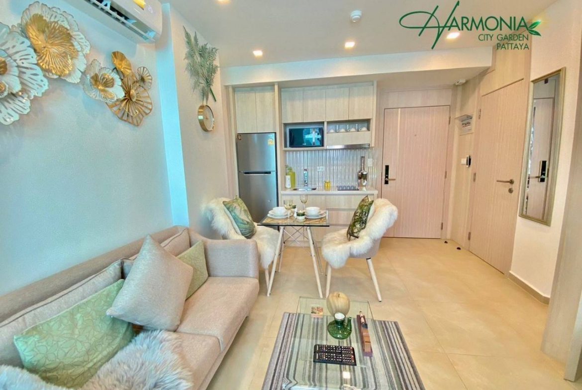 Harmonia City garden 1br 25