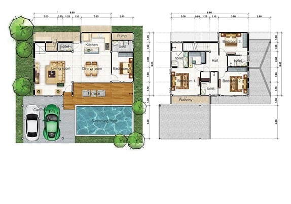 Zensiri Midtown Villas 4br 190sqm 10