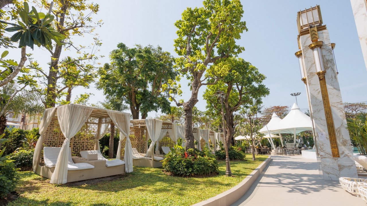 Copacabana beach Jomtien Pattaya own territory