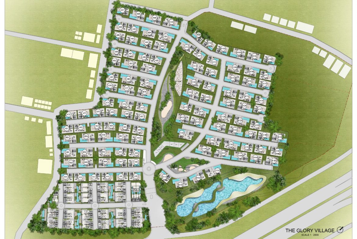 Glory Village Pattaya 3br sqm 11