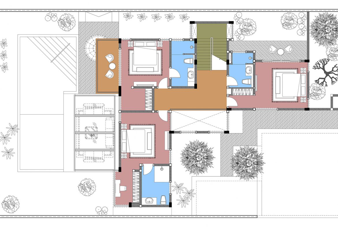 Bamboo Villas pattaya 4br 540sqm 15