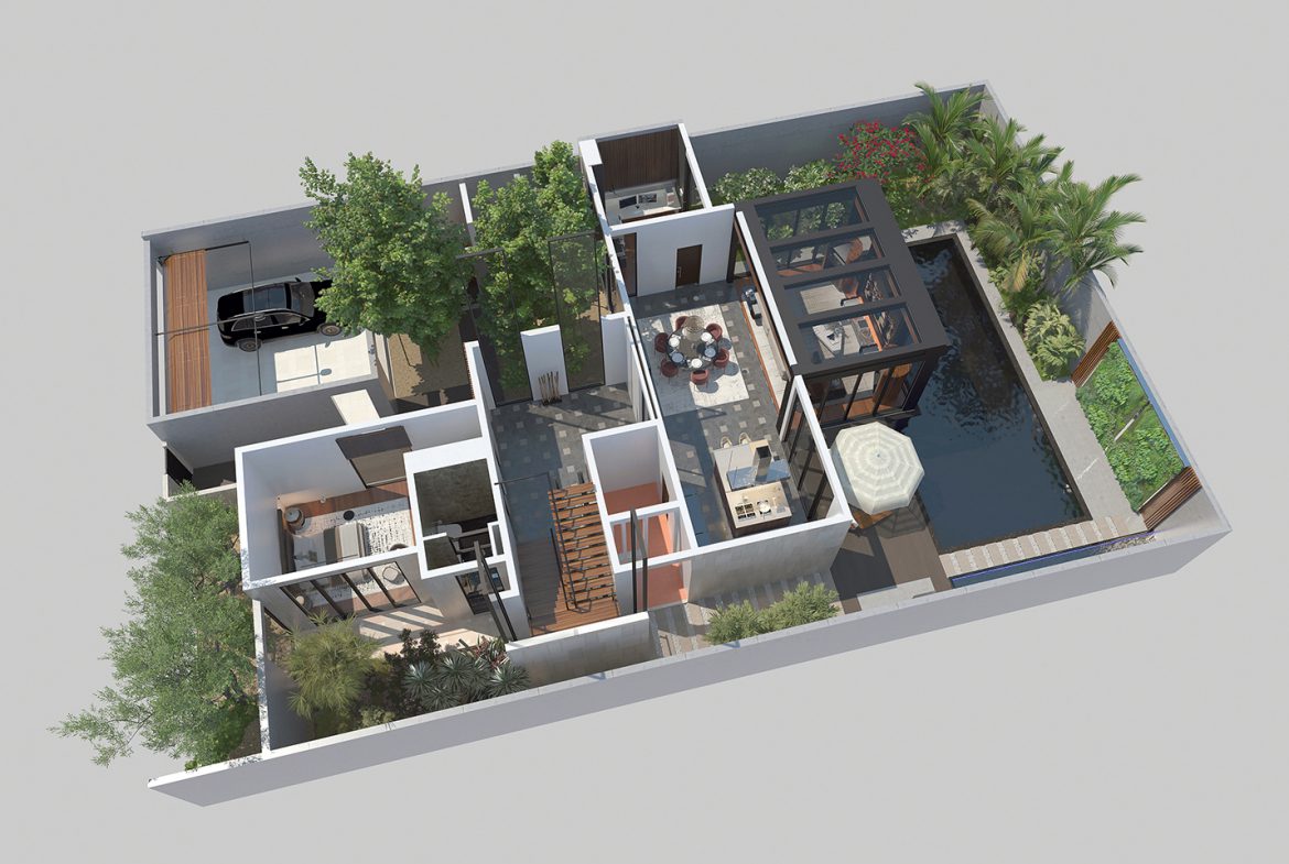 Bamboo Villas pattaya 4br 540sqm 4