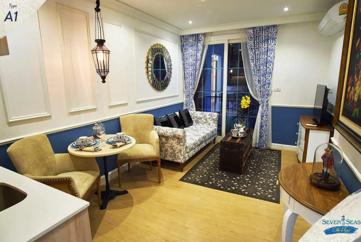 Seven Seas Cote D'Azur 1br 32sqm 4